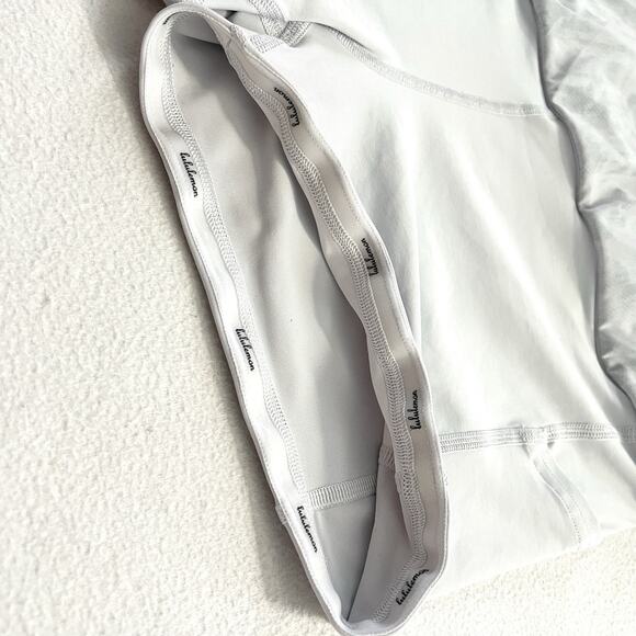 Lululemon Pace Rival Skirt No Panels 15" City Breeze Alpine White Multi 10 Tall - Picture 7 of 10